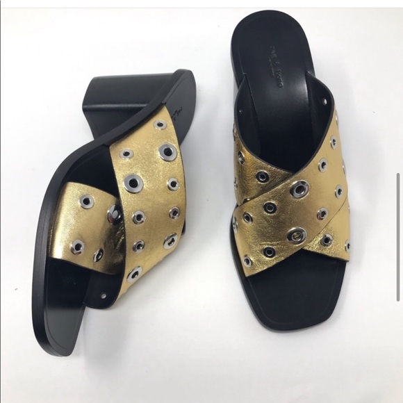 Rag and bone block heel sandals - Picture 3 of 4